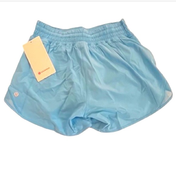NWT- Lululemon Hotty Hot High-Rise Lined Short 4" Kayak Blue - Picture 8 of 12